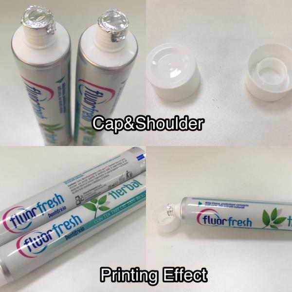 Offset Printing DIA 28 * 165 1mm Laminate Tube ABL 250/12 Thickness Round Screw Cap