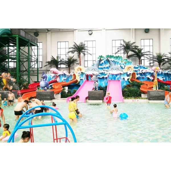 Скольжение бассейна детей стеклоткани жилое для игры воды/водных горок детей