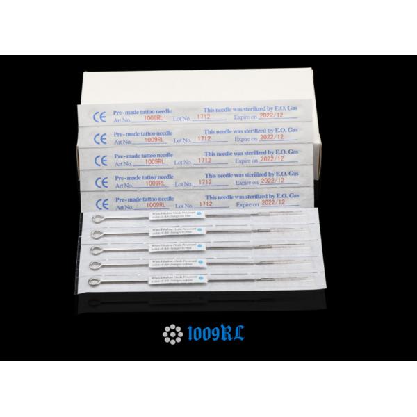 9 Round Liner Body Art Disposable Premade Sterilized Tattoo Needles On Bar
