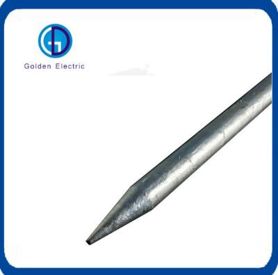Rodas de terra galvanizadas de alta condutividade Rodas de terra para o sistema de terra Espessura de zinco 70μm
