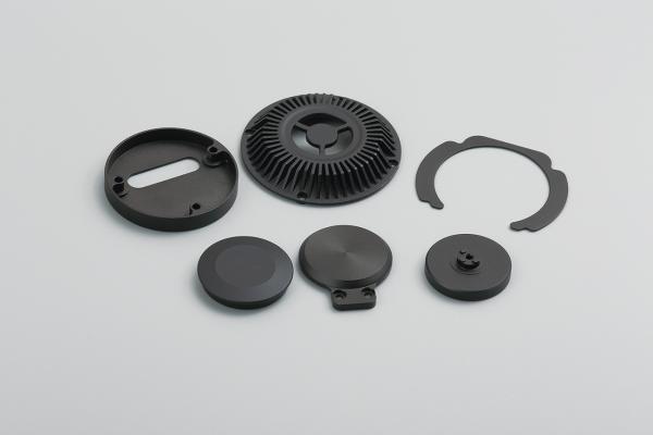 precision machining black AL6061 aluminum parts for OEM ultra high flux microscopic objective   ACCESSORIES