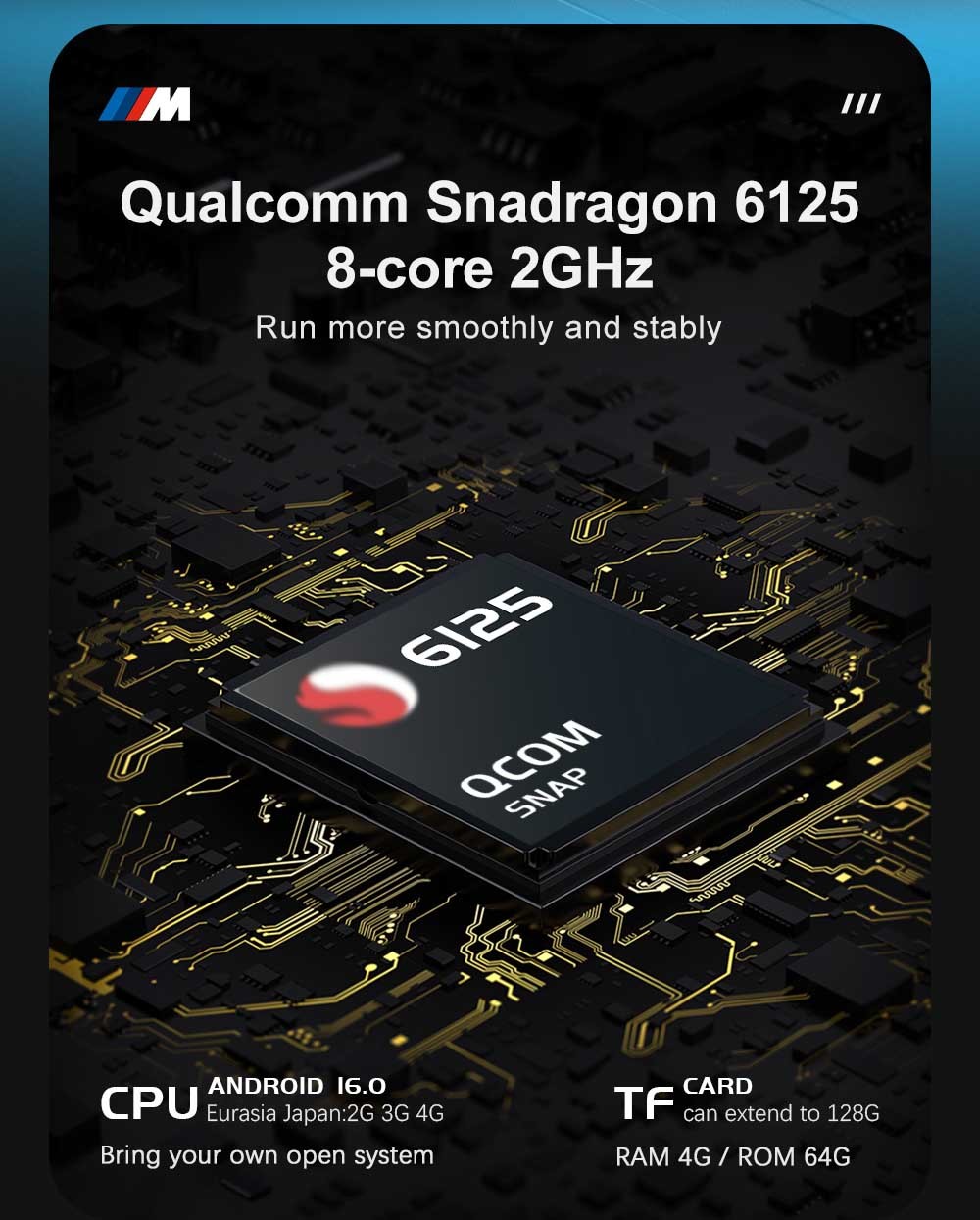 Multimedia Carplay Android ID6 BMW AI Box QCOM Snapdragon Solution For Car