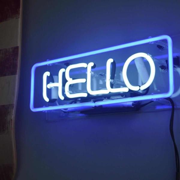 Hot Selling Indoor Decoration Led Neon Wall Lights Colorful Neon Letters Neon Box Sign