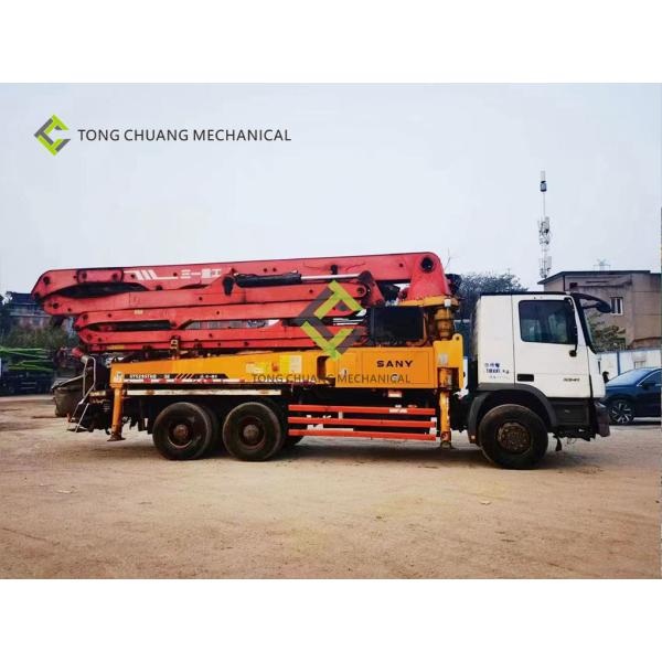 2014 Sany Heavy Industry 38 Meters Mercedes Benz Second Hand Concrete Pump Truck