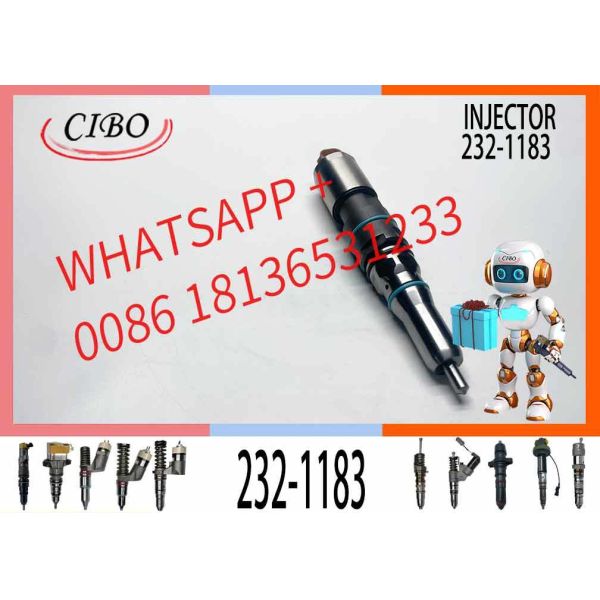 Aftermarket Brand New GOOD QUALITY for Fuel Injector  232-1183 456-3509 336 340 E F EXCAVATOR C9.3 Engine D6T D7E