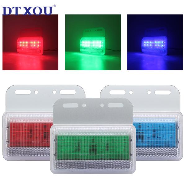 110*104mm Iron Plate Waterproof 21pcs Leds Strobe Flash Led Anti-fog Light For Trucks