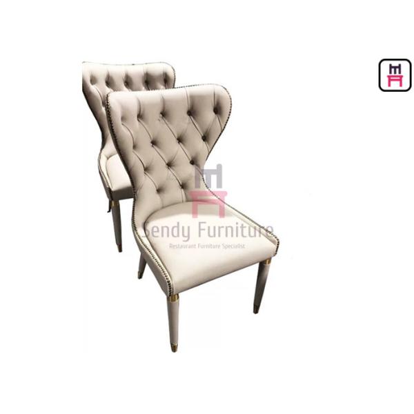 Туфтед назад обитая столовая предводительствует Хандмаде мебель гостиницы украшения кнопки