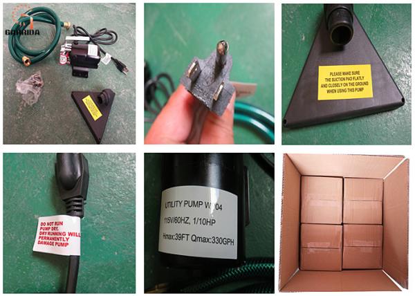 110V/115V Mini Portable Utility Water Pump , Water Transfer Utility Pump