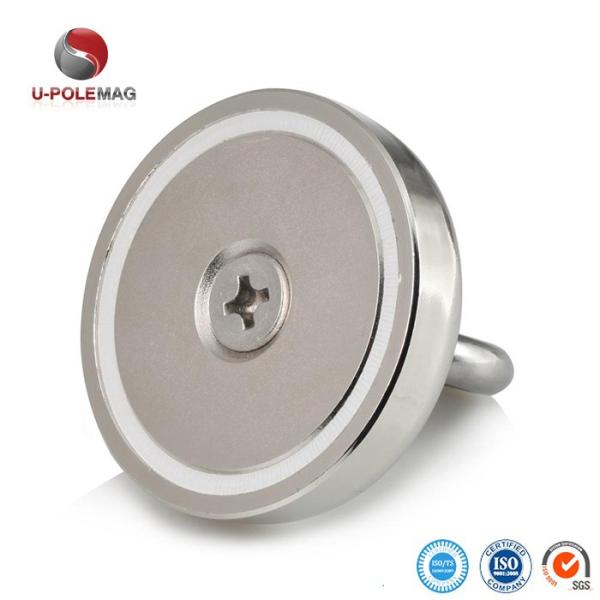 Magnéte de pêche ronde forte pour le sauvetage et la chasse au trésor Tolérance ± 0,1 mm Depuis 2000