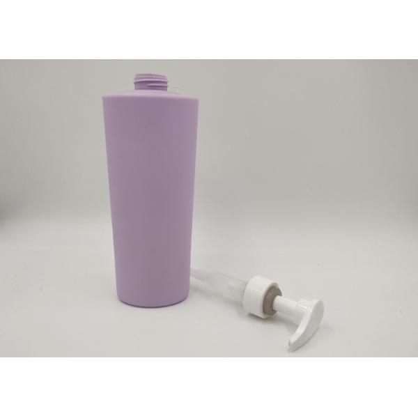 Eco Friendly PET Plastic Cosmetic Bottles Shampoo Packaging With Lotion Pump