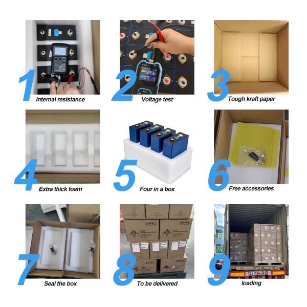 EVE Grade A CE 304Ah 3.2V Lf304 Rechargeable Prismatic Lithium Ion Battery LiFePO4 Cell for Electric Vehicle 
