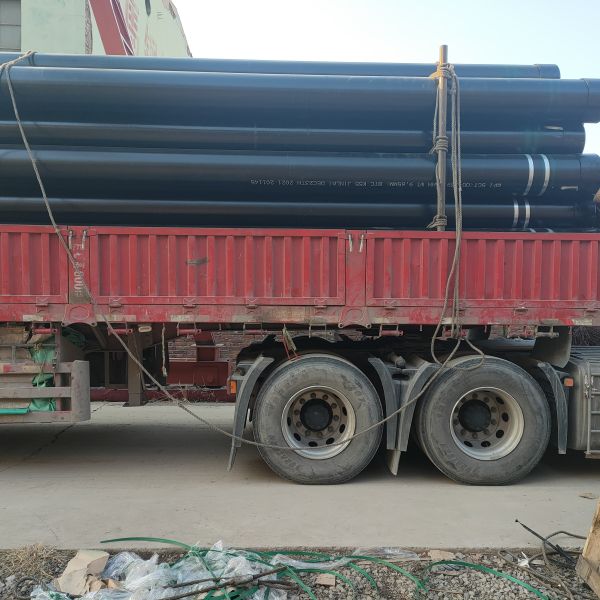 Metal Round Ductile Cast Iron Pipe Tube Black