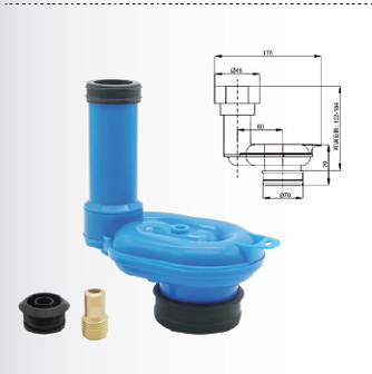 The Modern Design Urinal Connection Pipe Is Made Of Polypropylene Plastic Drainage Pipe And Is Used For Connecting To The Bathroom Toilet.