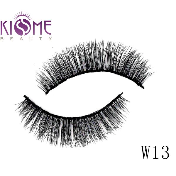 Premium Shimmery Natural Silk Lashes Comfortable Handcrafted For Party Makeup