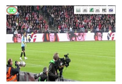 7000cd Stadium Perimeter LED Display , P10 Basketball Led Screen