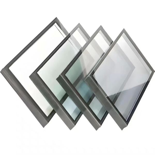10+20A+10mm Three Silver Low-E Fireproof Insulated Glass Panel Product