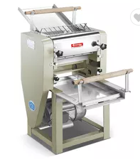 Adjustable Thickness Dough Roller Machine Electric Dough Sheeter 130 R/M