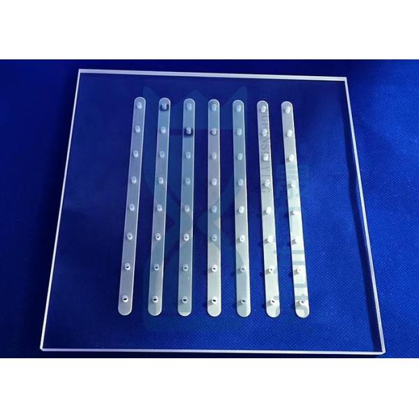 ODM Temperature Resistant SIO2 40/60 Quartz Glass Sheet