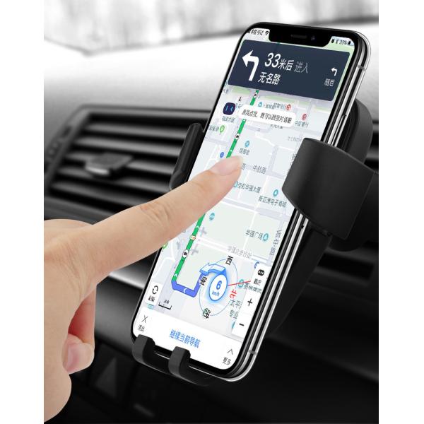 15W 10W QI Certified Wireless Car Charger / Induction Wireless Phone Holder
