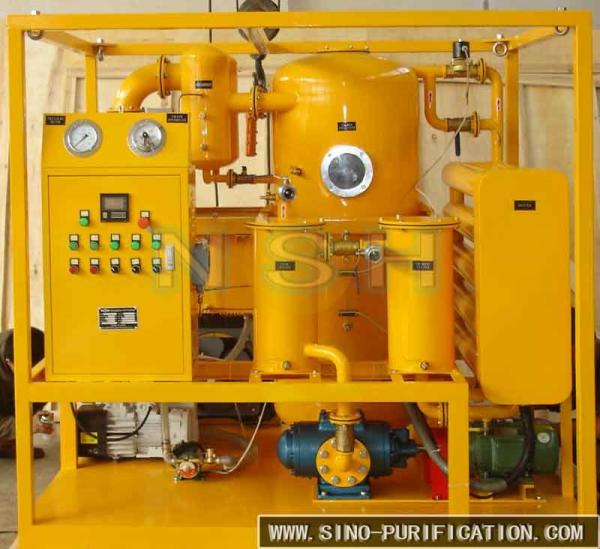 Treament de aço inoxidável do óleo da máquina da purificação de óleo de Ester Fluids Vacuum Oil Purifier do fosfato