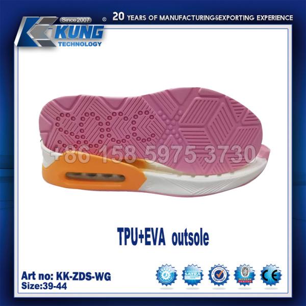 Impermeável resistente Nontoxic de TPU EVA Outer Sole Antislip Wear