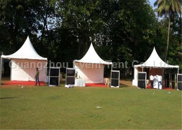 6m X 6m Heavy Duty Garden Gazebo Aluminum Profiles For Garden Camping Tear Resistant