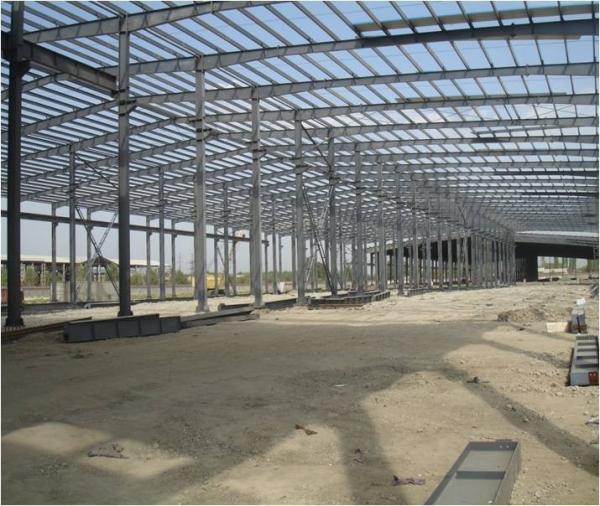 Strong Weather Resistance Large Span Steel Frame Building Steel Structure Warehouse Construction By Professional Designers