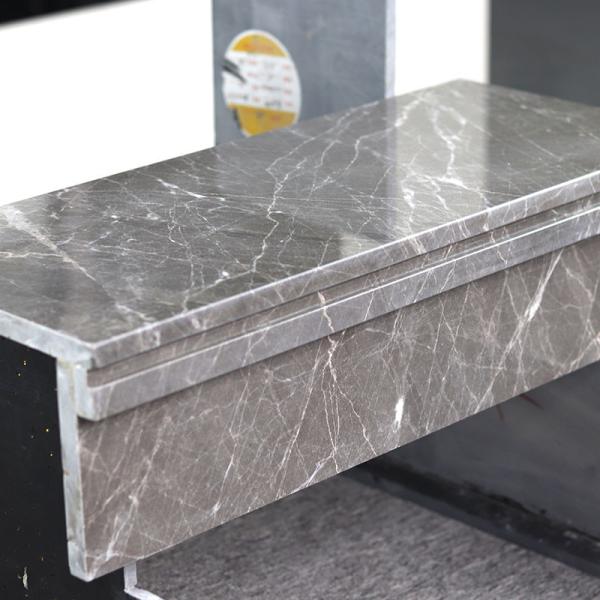 Decorative Polished Stair Ceramic Tiles 17mm Thickness Non Slip