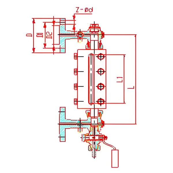 Size Mm L 300 350 440 L1 165 200 200 Two Color Indicator Brass Solenoid Valve D 115 D1 85 D2 65 Z-φd 4-φ14 Seal Test Pressure 2.5Mpa