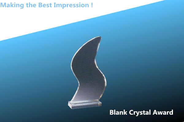 crystal s award/crystal s trophy/blank crystal award/blank glass award/glass trophy