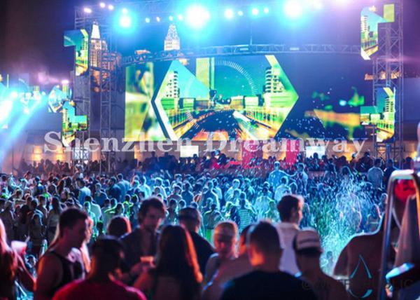 Small Pixel Pitch Indoor LED Screen Rental Full Color SMD2121 High Brightness