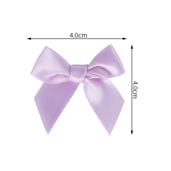 Заранее сделанные мини самоклеящиеся луки Сатин подарочная лента лук для аксессуара одежды