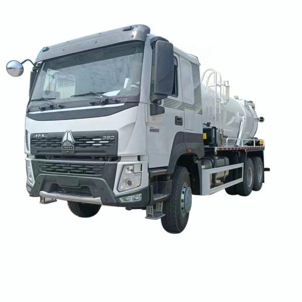 HOWO V7X 6x4 Vacuum Sewage Suction Truck 20000-22000 Liters Euro 6