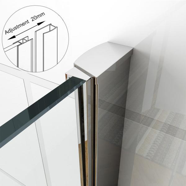 Les profils expulsés en aluminium pour la cabine de douche/pièce de douche, anodisent les sections en aluminium expulsées polonaises