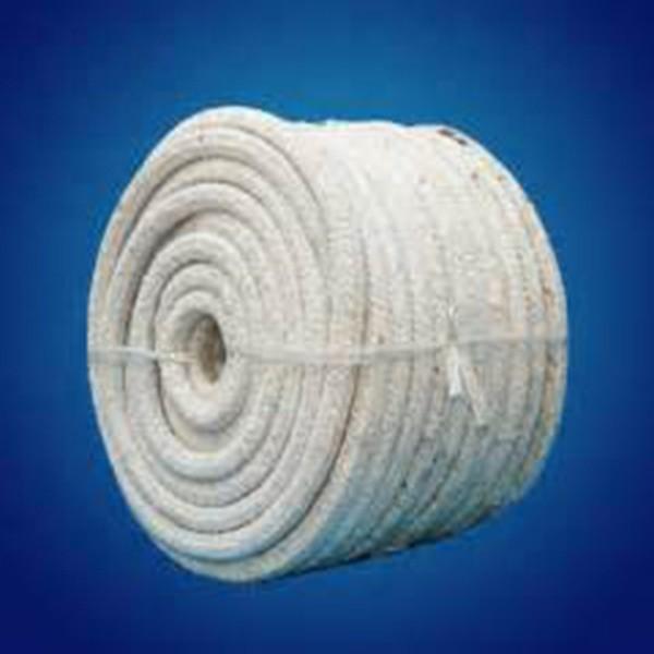 Insulation Ceramic Fiber Rope Thermal Shock Resistance Customized Size
