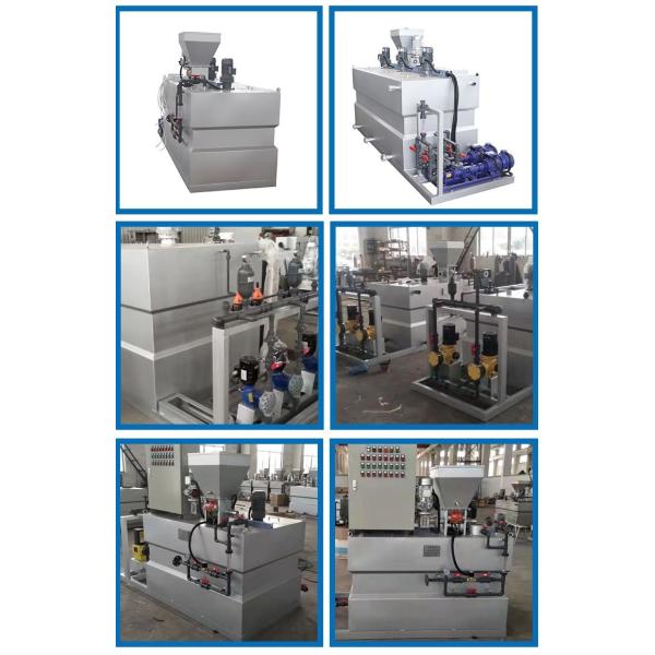 2000L/H PAM Automatic Dosing System Chloride Flocculant Acid Base Dosing Equipment