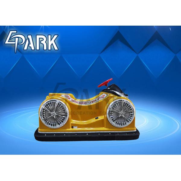 Fiberglass Kids Coin Pusher Game Machine Inflatable Bumper Car