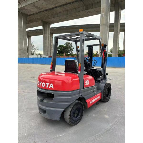 Использованные вилочные погрузчики от Toyota 6FD30 Japan, подержанные машины для дорожного строительства