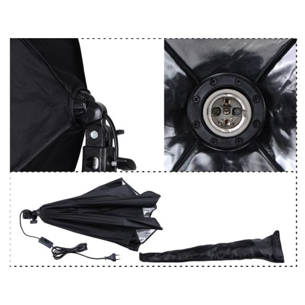 Фотография непрерывное освещая Софтбокс с источником питания