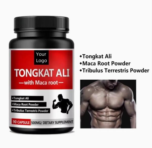 OEM/ODM Male Maca Root and Tongkat Ali Strength Enhancement Supplement Maca Capsules Products