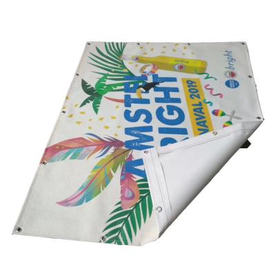 Colorful Printing Flex Advertising Banners , Inkjet Frontlit Vinyl Plastic Advertising Banners
