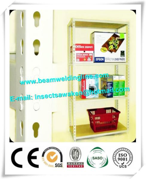 Light Duty Shelving Cold Formed Steel Column , C Z Purlin Roll Forming Machine