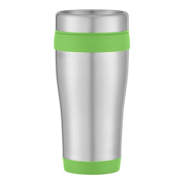14oz Attractive Stainless Steel Tumbler With Bright Trim Colors OEM Service