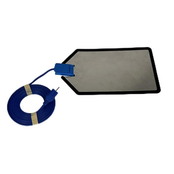 Diathermy Reusable ESU Grounding Pad Negative Return Electrode With Cable