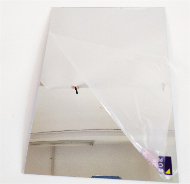 Flexible Self Adhesive PVC Mirror Film Roll Shatterproof Waterproof Peel Stick Mirror Sheet For Wall Decor Furniture Refurbish DIY Craft Custom Size Color OEM