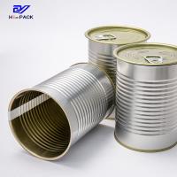 Customized Printing Tall Metal Tins 700ml D83mm Tall Tin Container