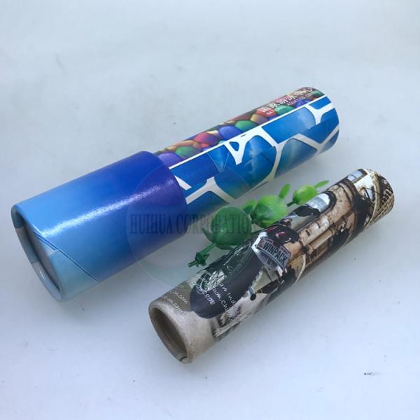 OEM Color Printing Kaleidoscope Paper Cans Packaging for Christmas Gift Kids Toy Crafts