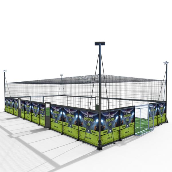 Premium LED Football Field System – Weather-Resistant Small-Sided Soccer Facility with Low-Maintenance Lighting
