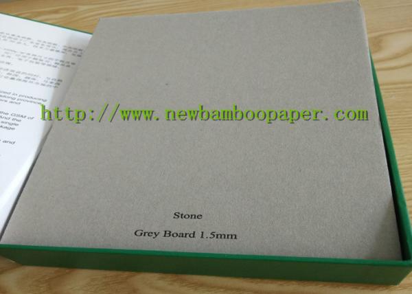 Grade B Stone One Layer 900gsm 1.5mm Gray Board for Printing and Package