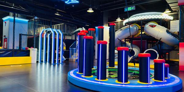OEM Indoor Block Game Wall Panel , Interactive Play Panels For Playground